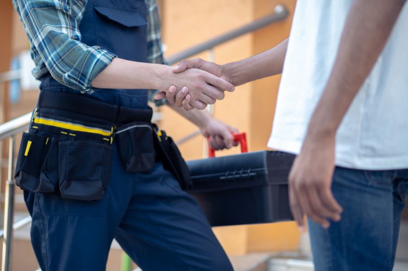 Contact About Footer Construction